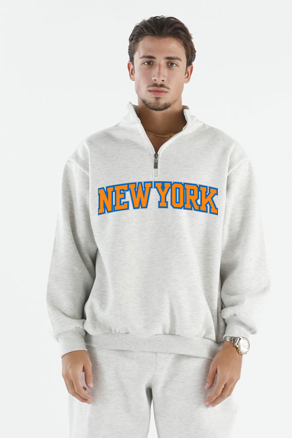 New York Zip Up Crewneck Shop From Dresscode In Egypt