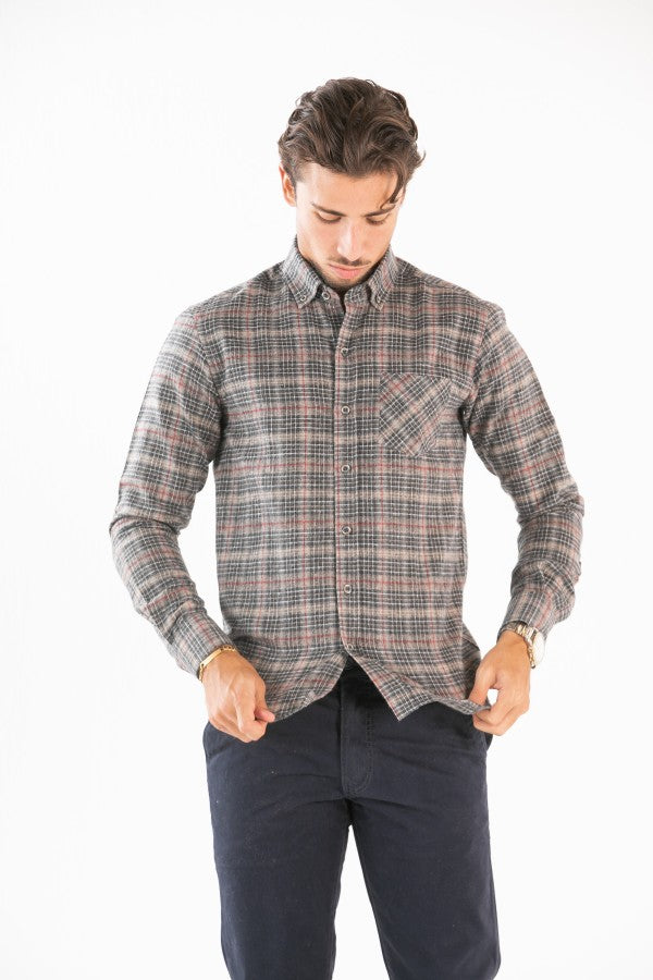 Scottish Flannel In Shades Of Grey