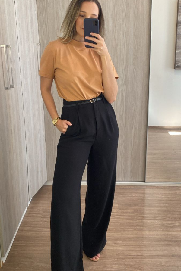 Old Money Pants In Black