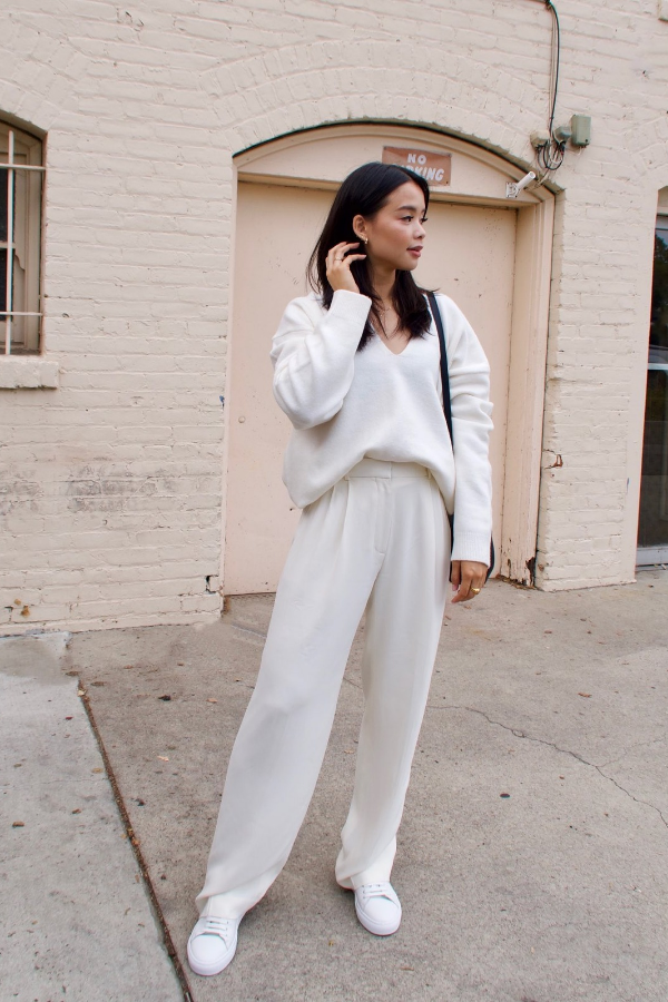 Old Money Pants in White