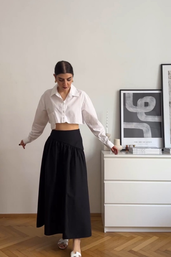 Basic Black Skirt