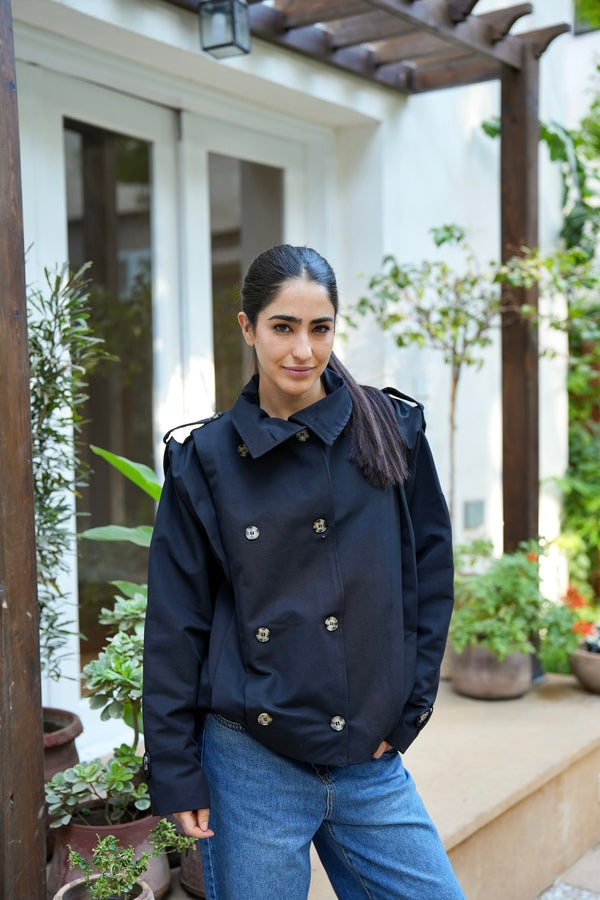 Black Trench Jacket