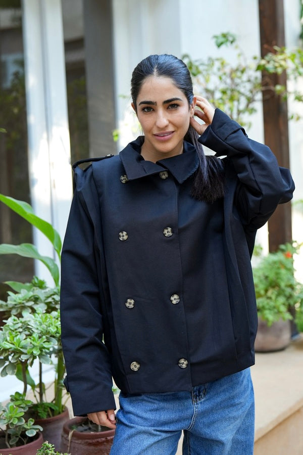 Black Trench Jacket