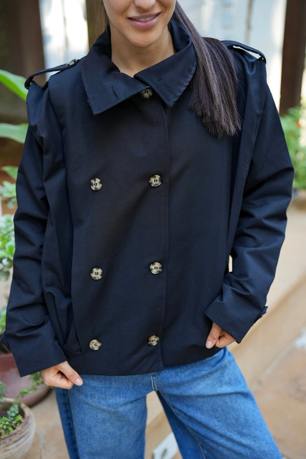Black Trench Jacket