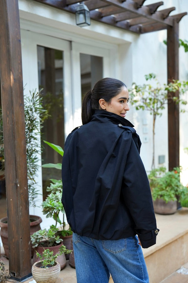 Black Trench Jacket