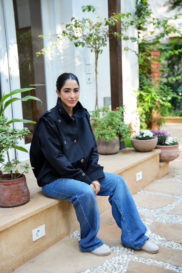 Black Trench Jacket