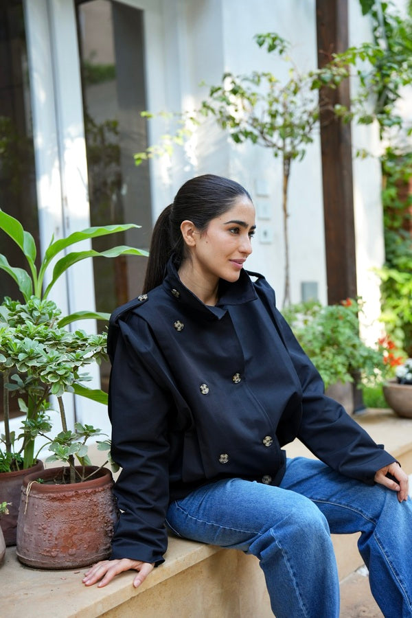 Black Trench Jacket