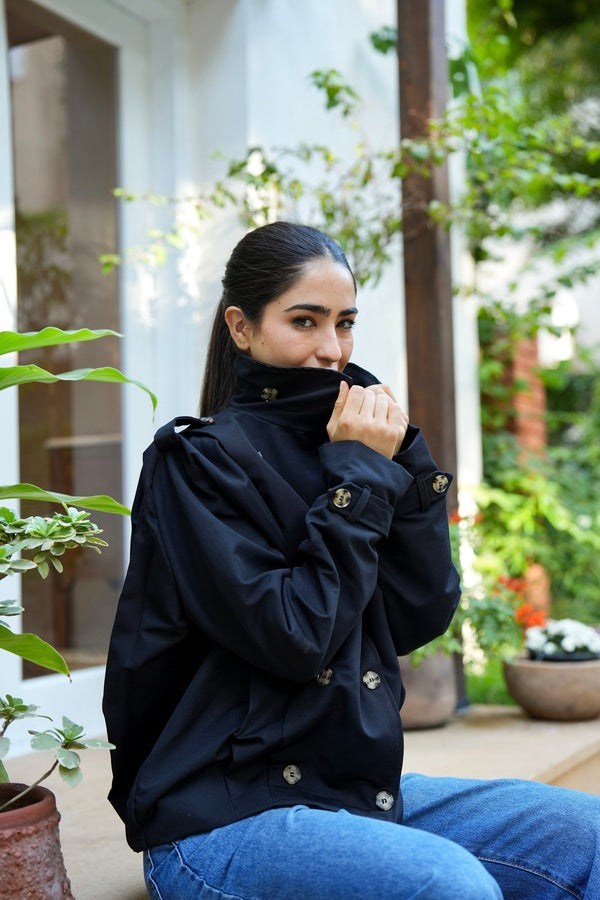 Black Trench Jacket