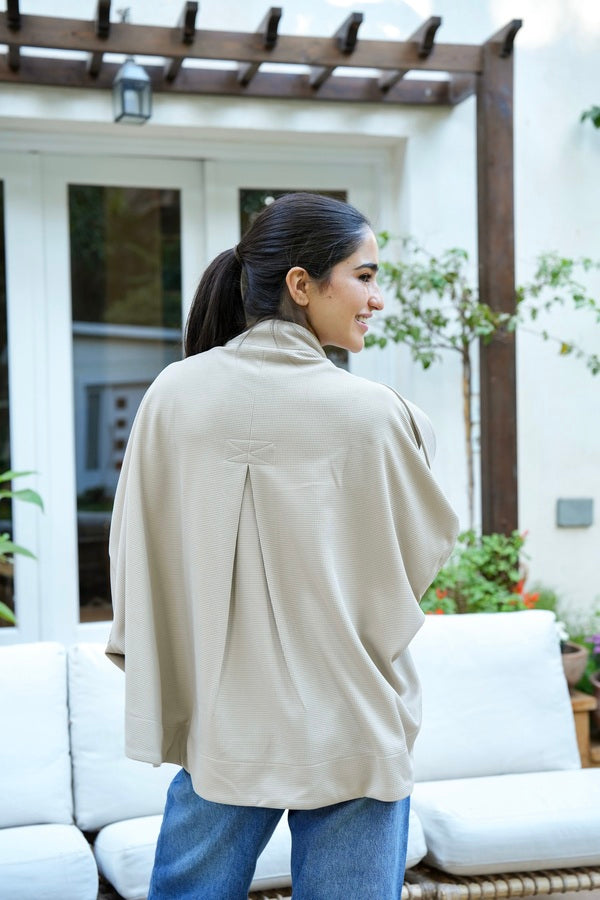 Oversized Beige Shirt