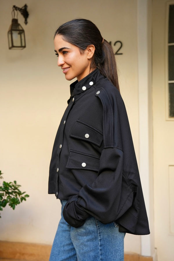 Oversized Black Shirt