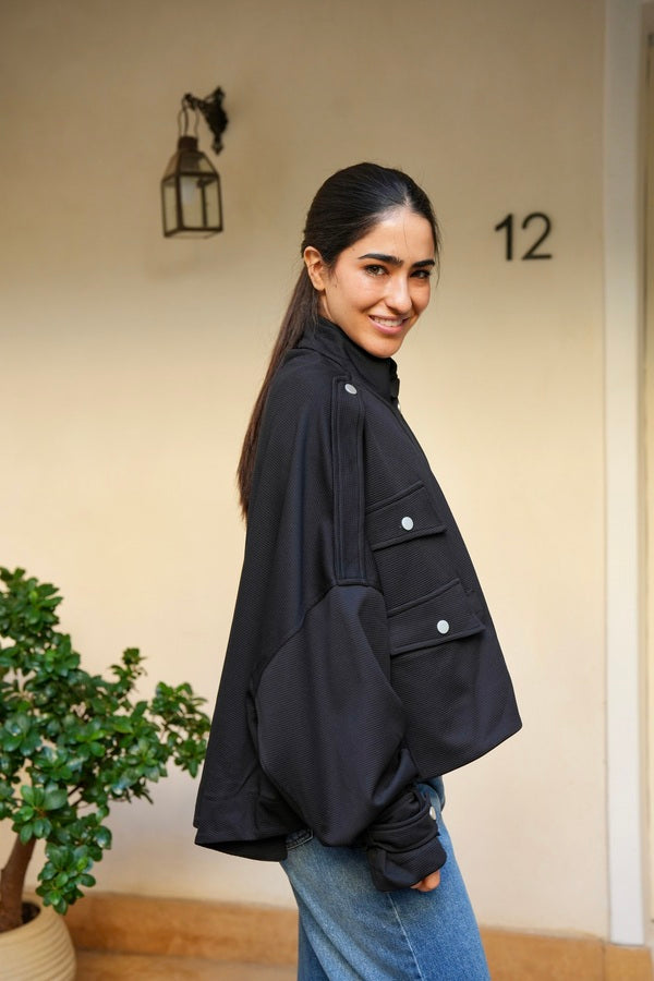 Oversized Black Shirt
