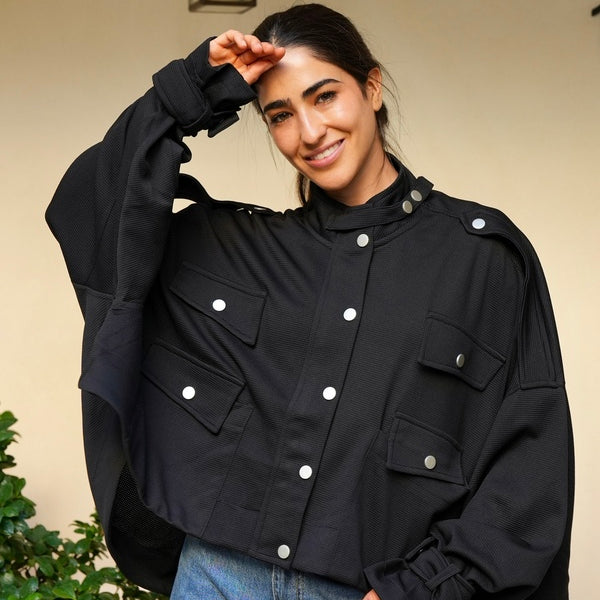 Oversized Black Shirt