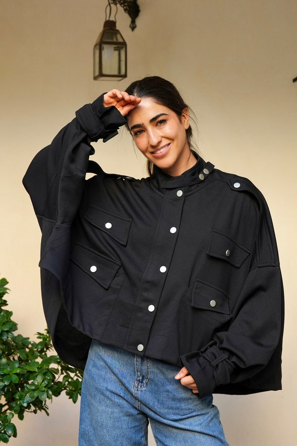 Oversized Black Shirt