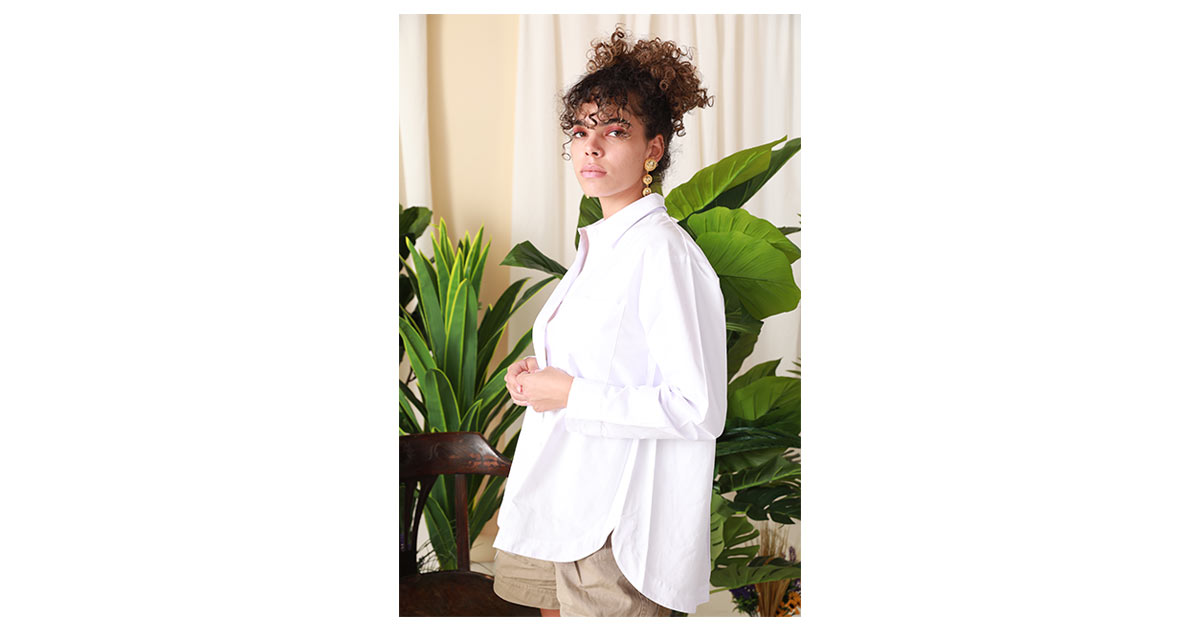 Basic White Over Sized Shirt