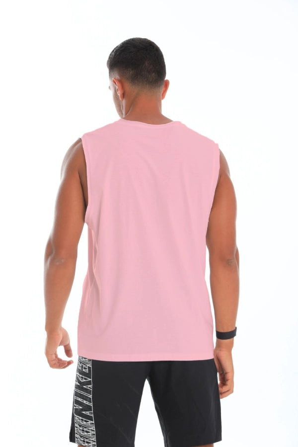 Closed Tank Top In Pink