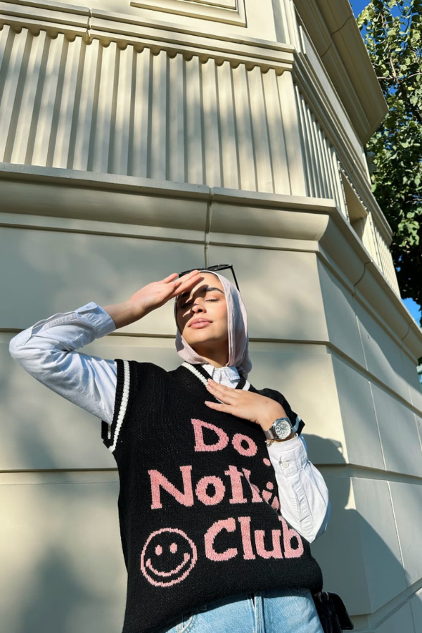 Do Nothing Club Knitted Vest