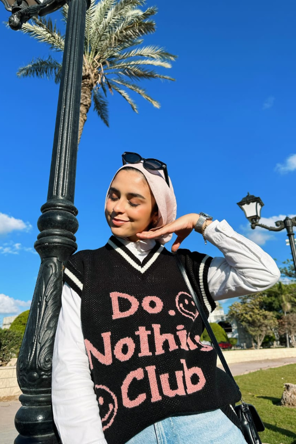 Do Nothing Club Knitted Vest