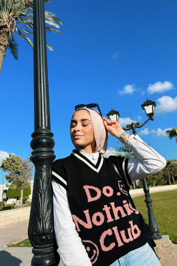 Do Nothing Club Knitted Vest