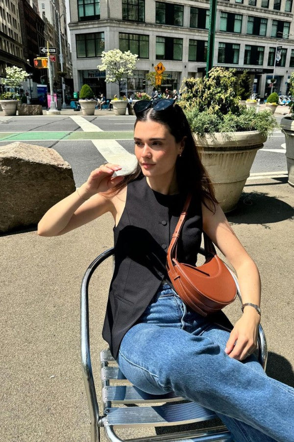 Classic Vest In Black