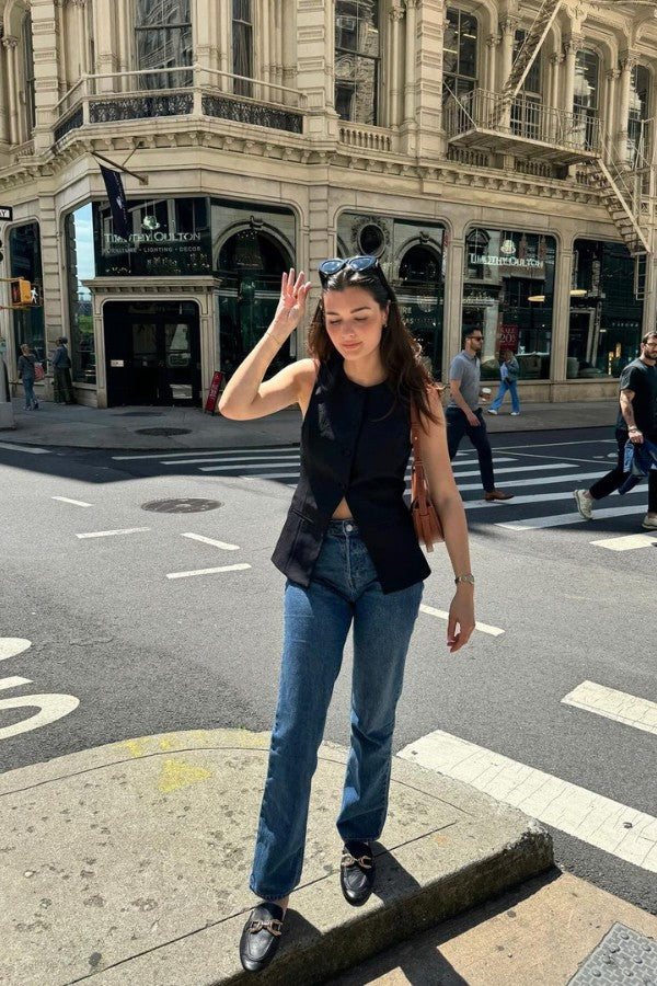 Classic Vest In Black