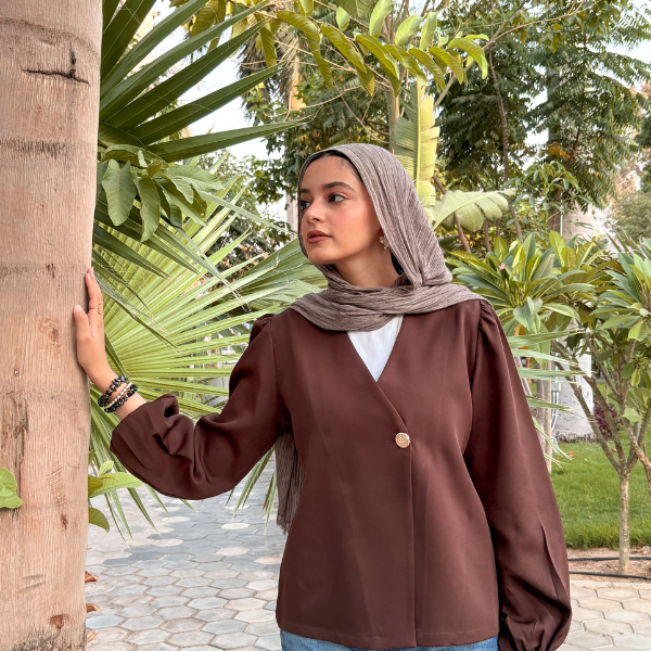 Puff Brown Shirt