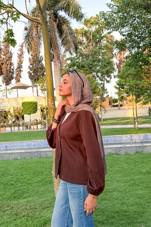 Puff Brown Shirt