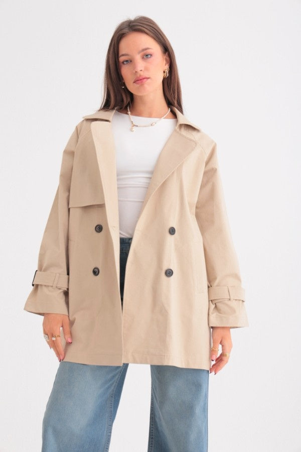 Classic Oversized Trench Coat