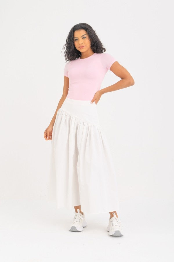 Basic White Skirt