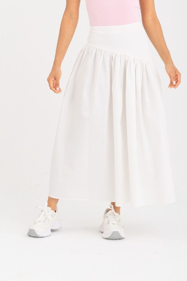 Basic White Skirt