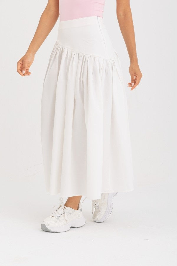 Basic White Skirt