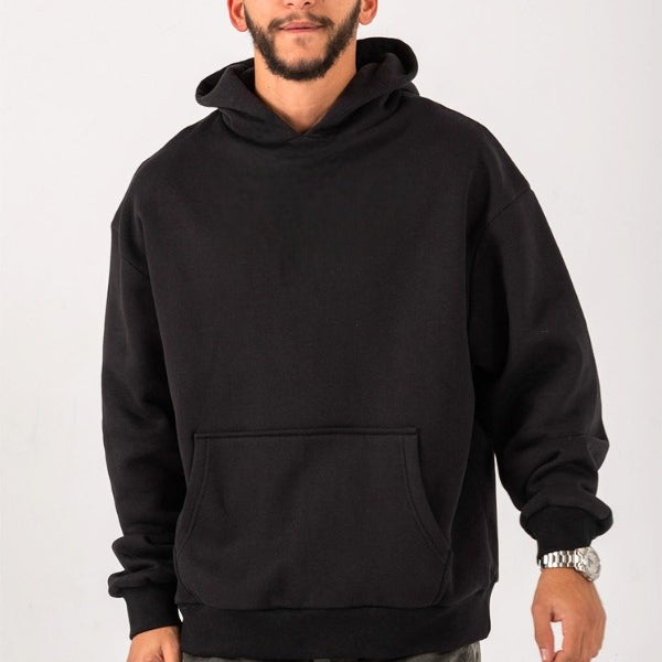 Over Sized Hoodie In Black