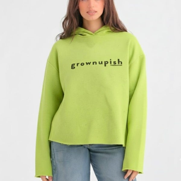 Grownupish Dotted Hoodie