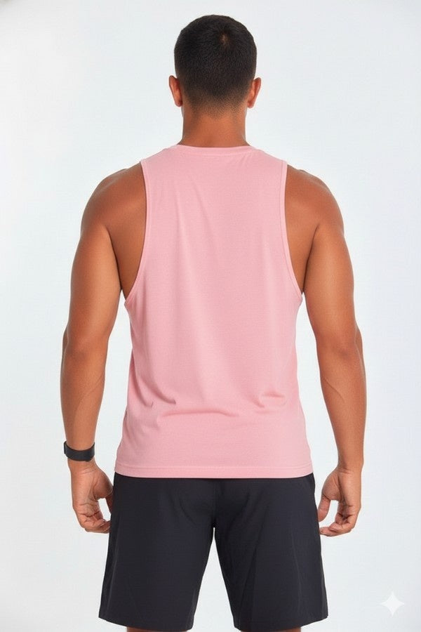 Open Tank Top In Pink