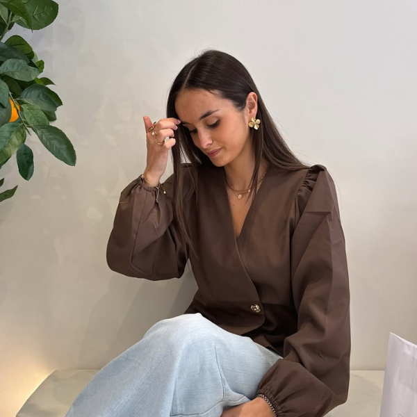 Puff Brown Shirt