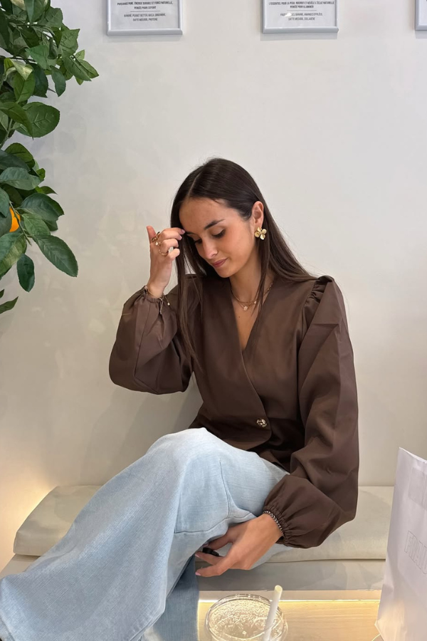Puff Brown Shirt