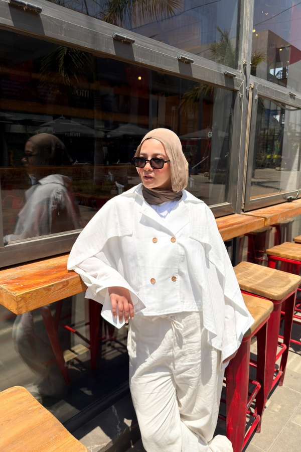White Cape Shirt