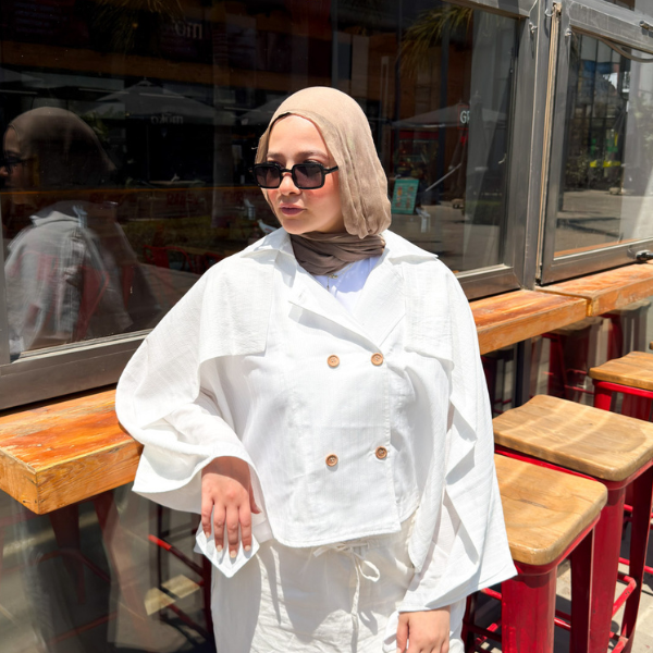 White Cape Shirt