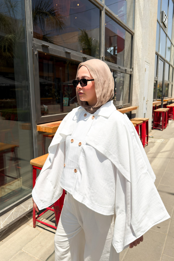 White Cape Shirt