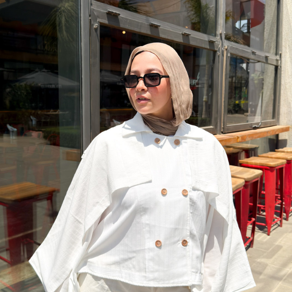 White Cape Shirt