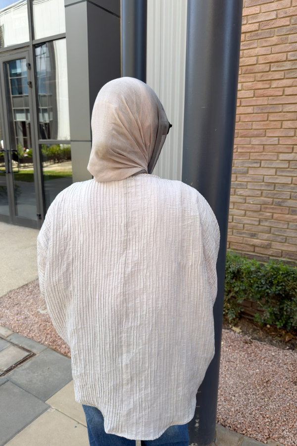 Flowey Oversized Grey Kimono