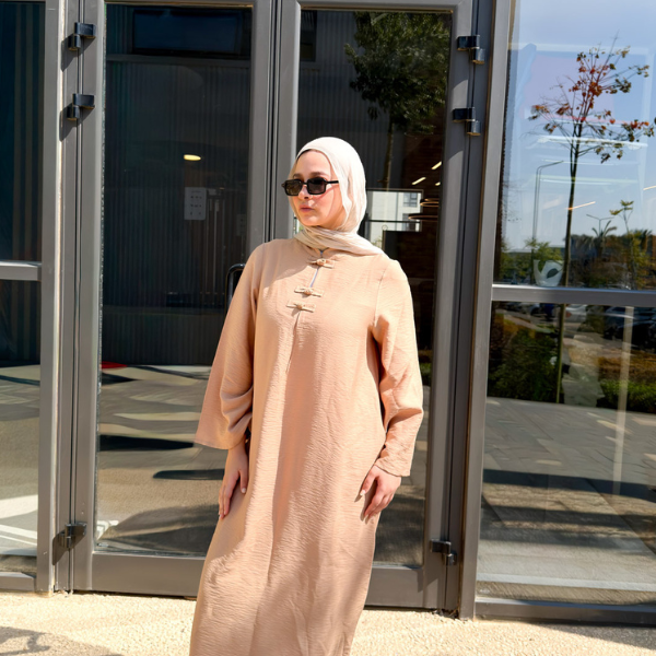 Basic Beige Dress