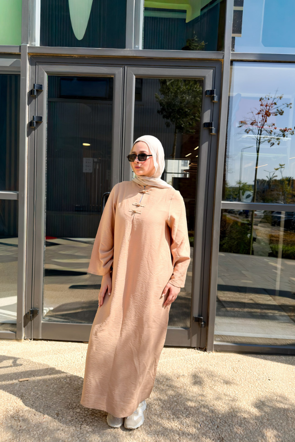 Basic Beige Dress