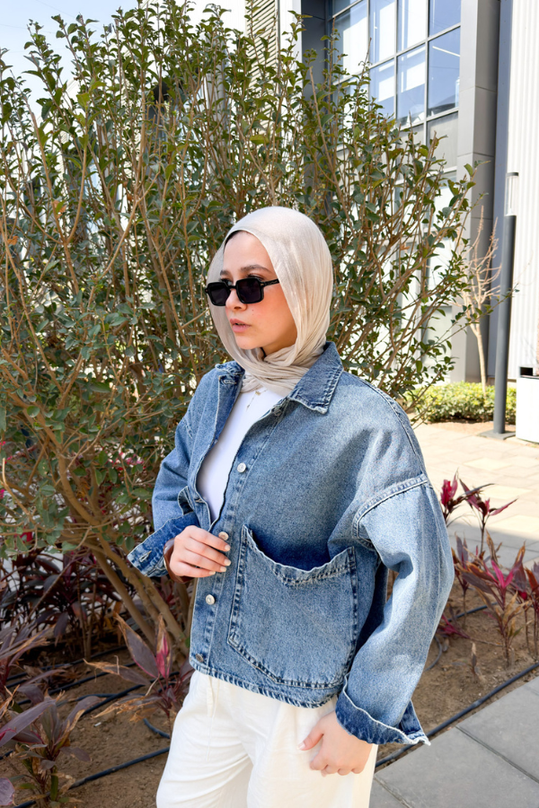 Denim Oversized Jacket