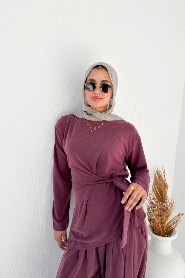 Soft Burgundy Set