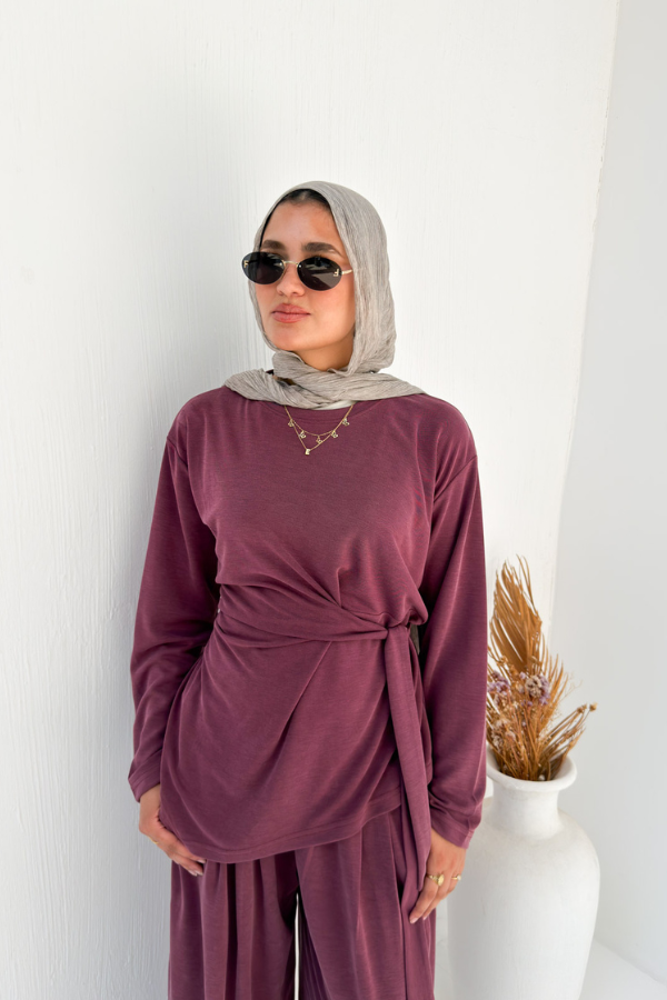 Soft Burgundy Set