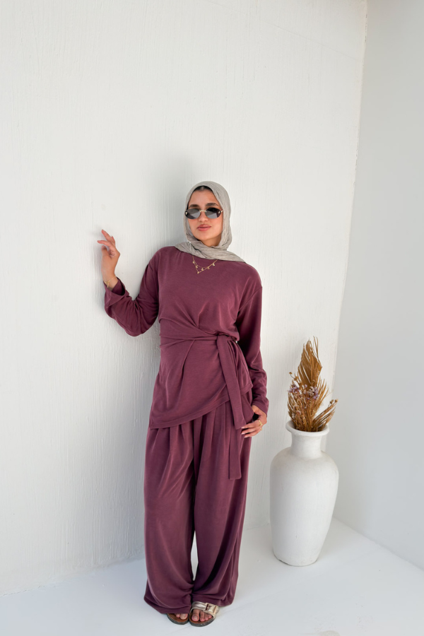 Soft Burgundy Set