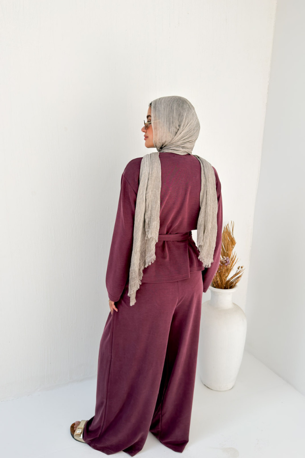 Soft Burgundy Set
