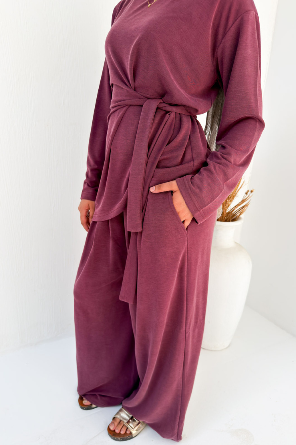 Soft Burgundy Set