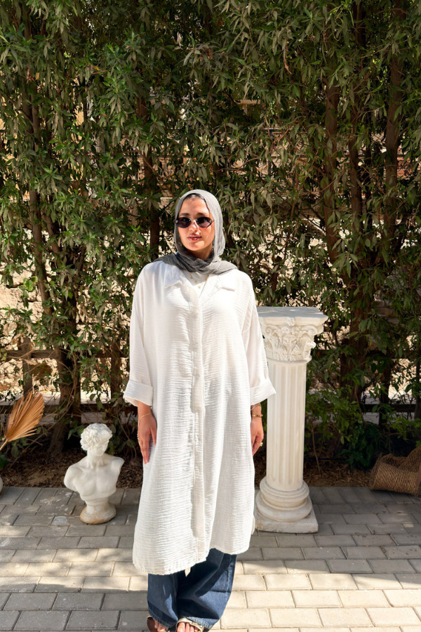 White Shirt Dress