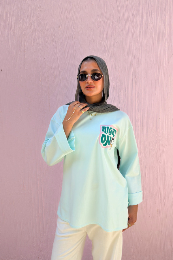 Mint Graphic T- Shirt